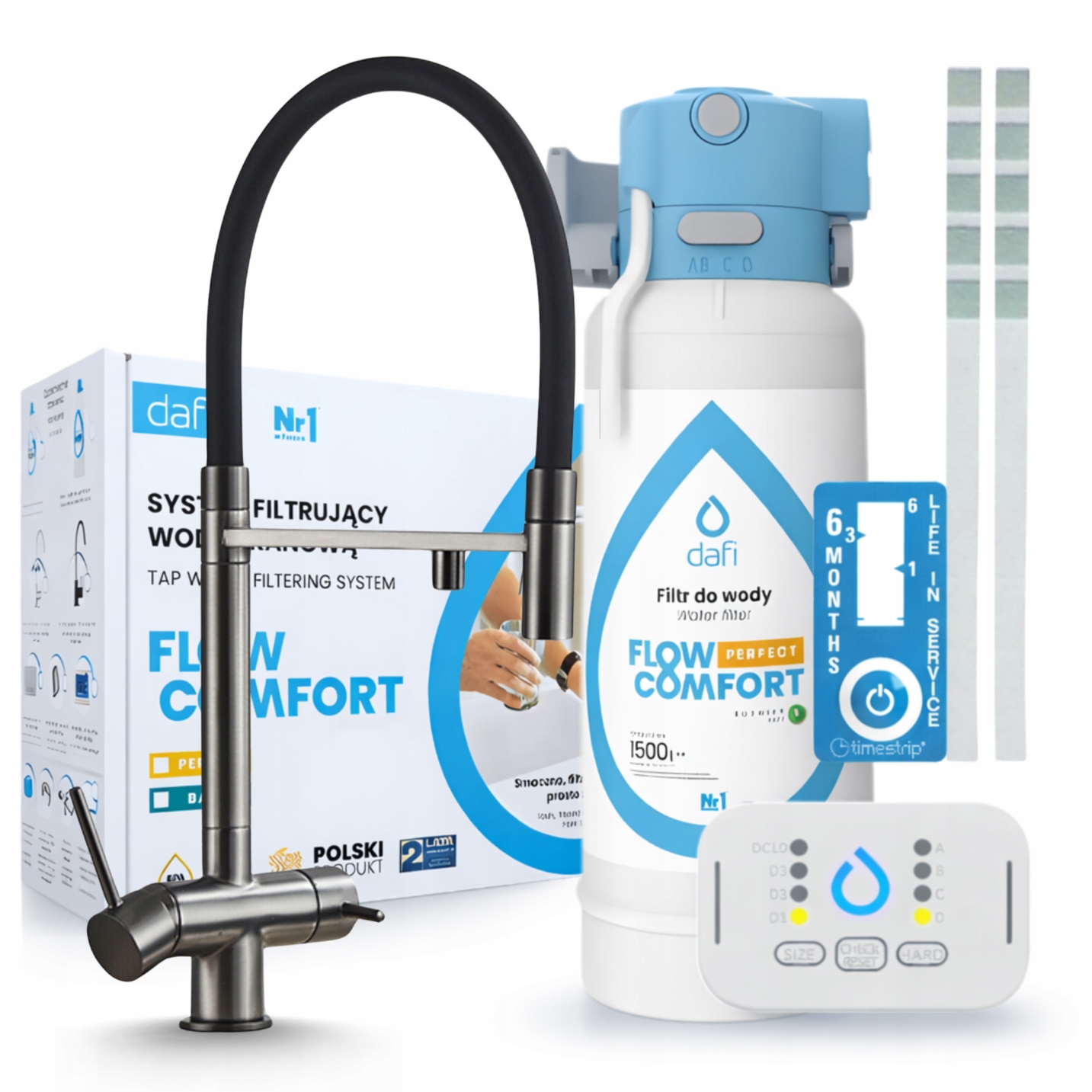 Filtrační Systém Kohoutkové Vody Dafi Flow Comfort D-1 A Třícestná Baterie