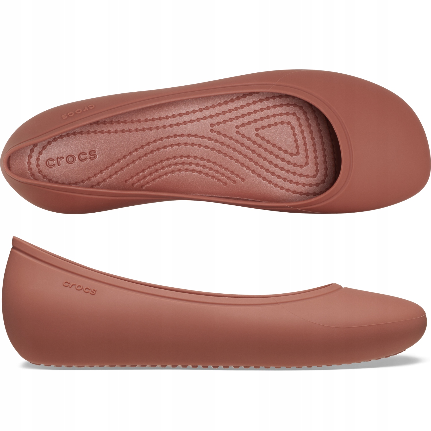 Dámské Baleríny Crocs Brooklyn Flat 209384 Pohodlné Lehké Crocs vel.