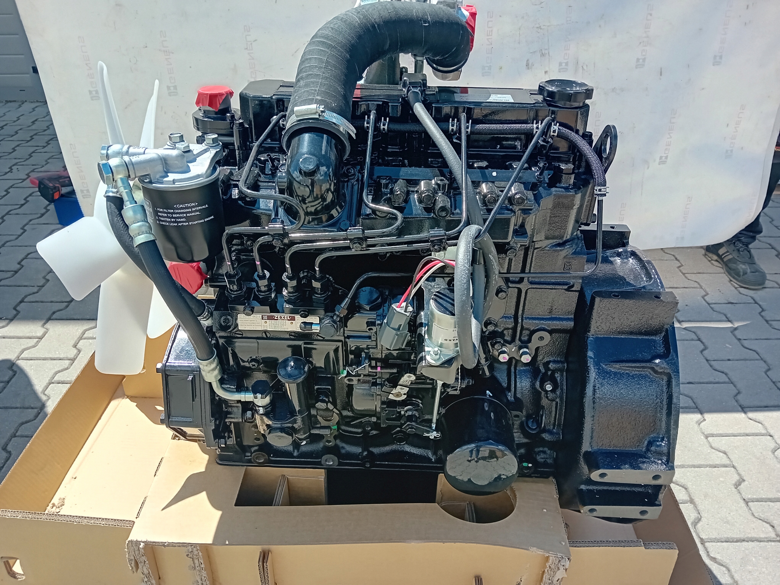 Silnik Mitsubishi S4e - Silnik i osprzęt do maszyn budowlanych - Allegro