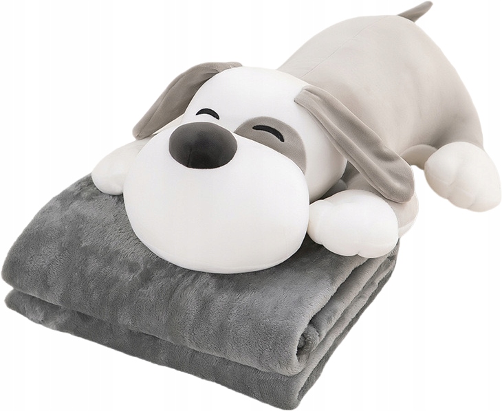 Poduszka z kocykiem PIESEK