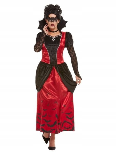 Готическое платье вампира Хэллоуин S