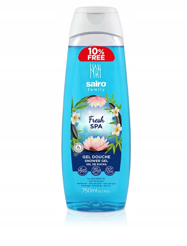 

Sairo Family Żel pod prysznic Fresh Spa, 750 ml