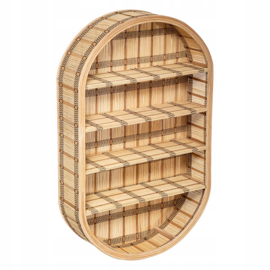 Nástenná polica z bambusu Lou Atmosphera 9501, 91 cm