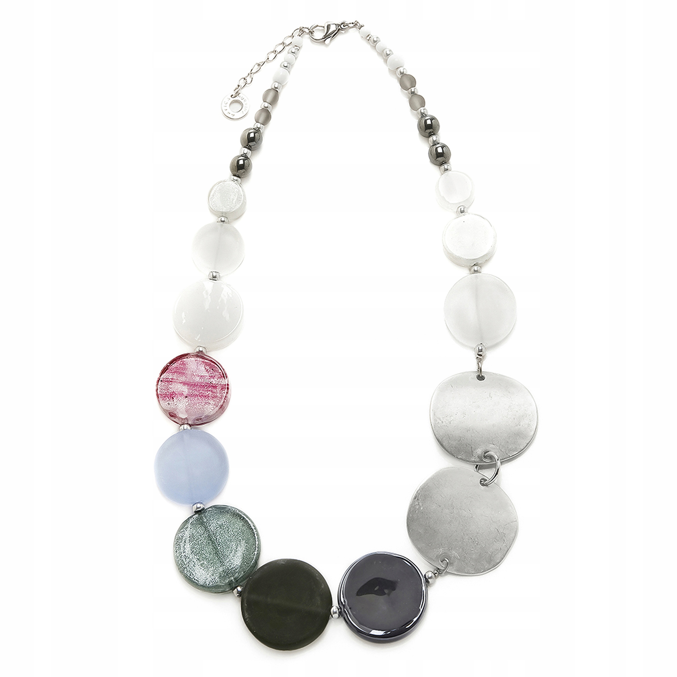 Dámský náhrdelník COB26A16 Moon Sklo Murano