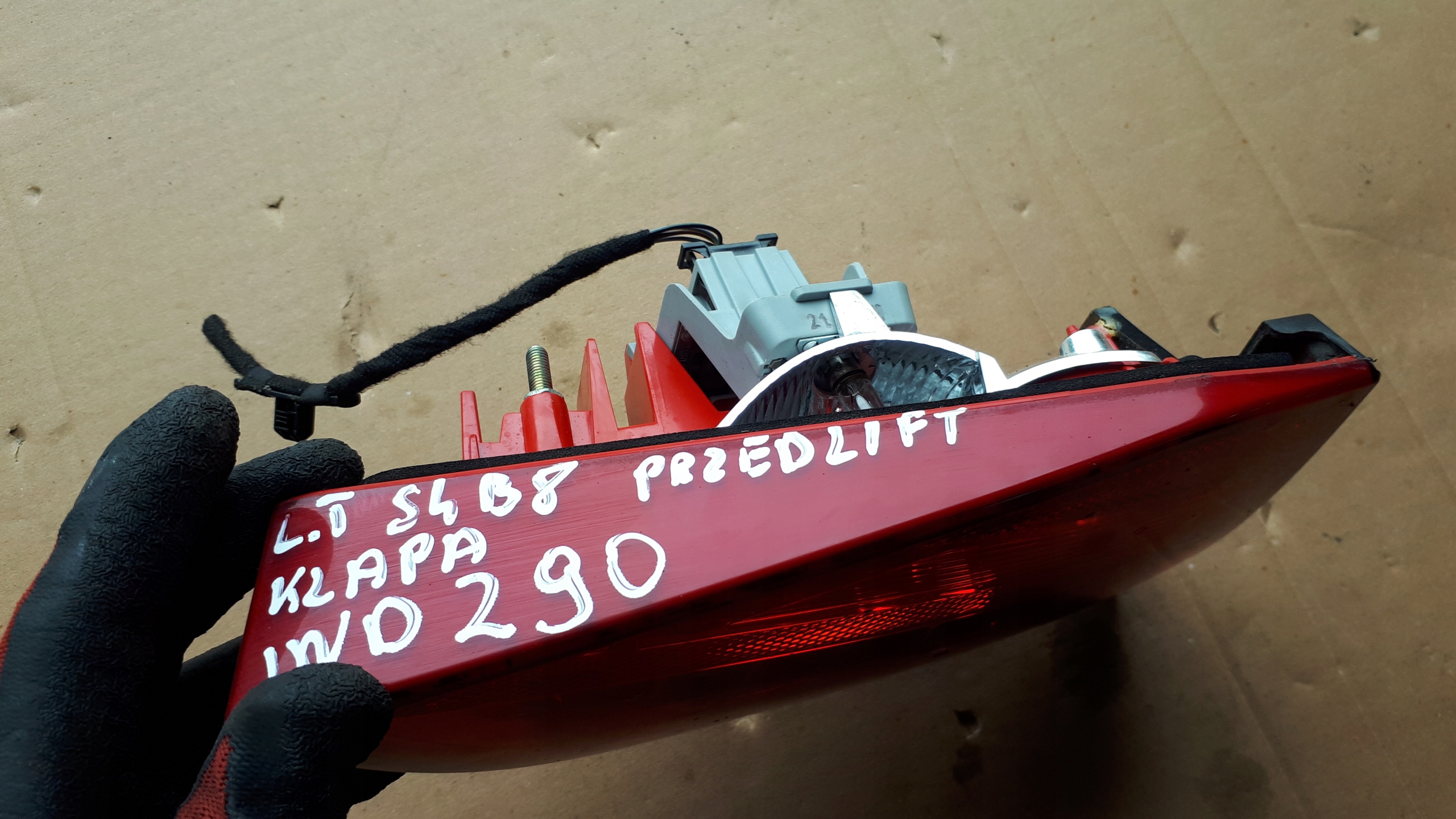 S4 B8 A4 light LED left left rear part to the bonnet KOMBI