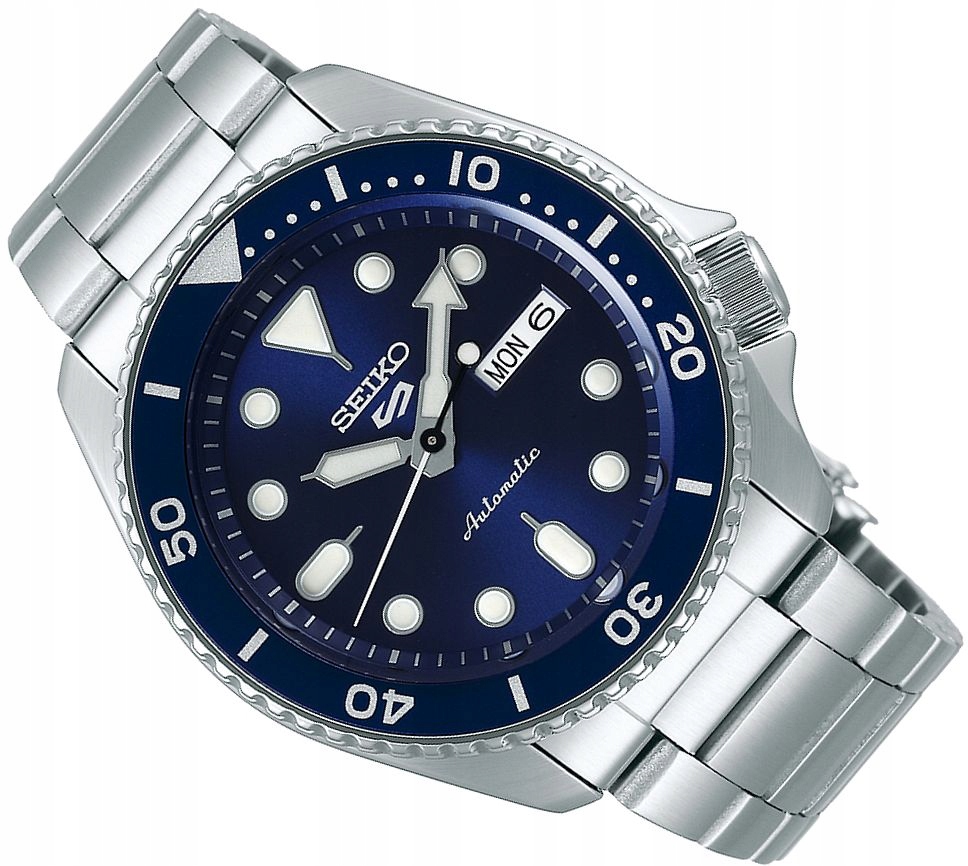 Zegarek Męski Seiko 5 SRPD51K1 Automatyczny Diver Day-date 100M