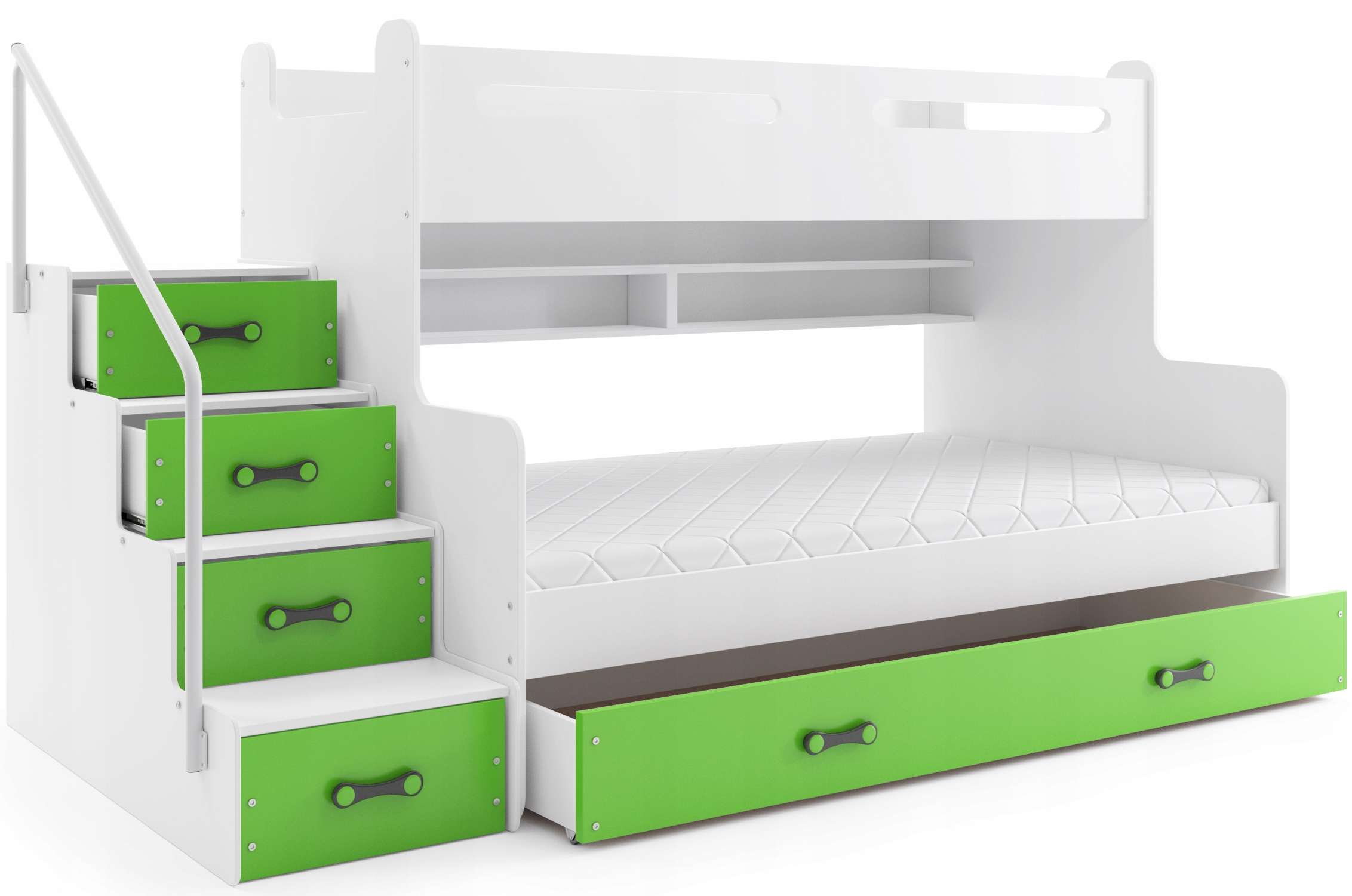 Dětská postel Max 3-patrová 200x120 pro děti