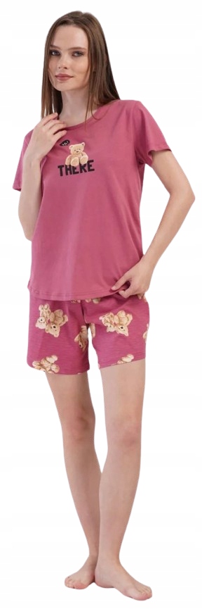 Vtipné Pyžamo Medvídek Hi There Medvídci Tričko Medvídek Šortky Celé V Medvídkovi XL
