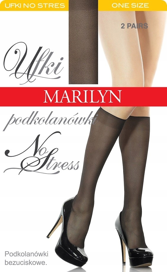 

Marilyn podkolanówki no stress Ufki visone