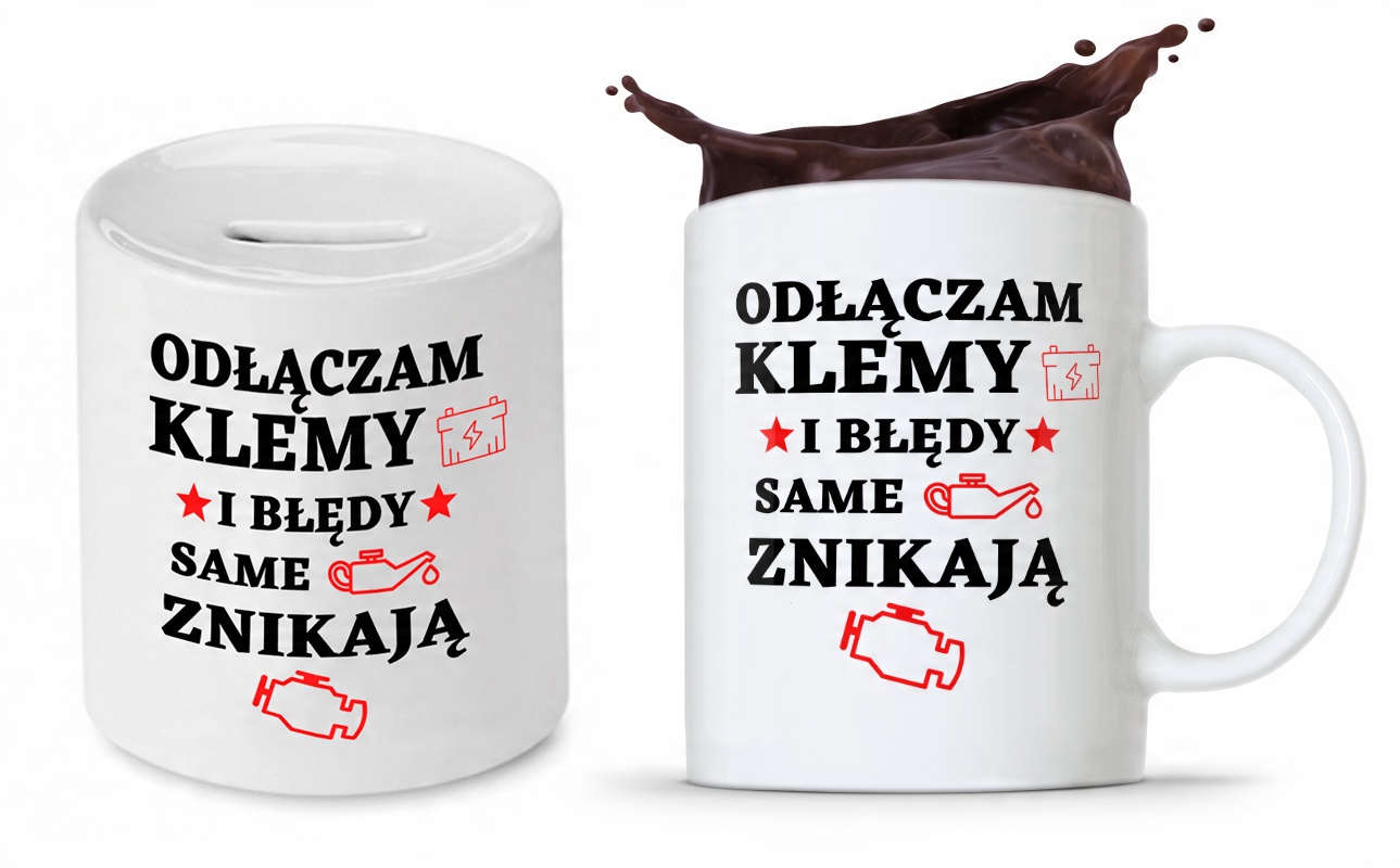 

Zestaw Dla Mechanika Kubek Skarbonka