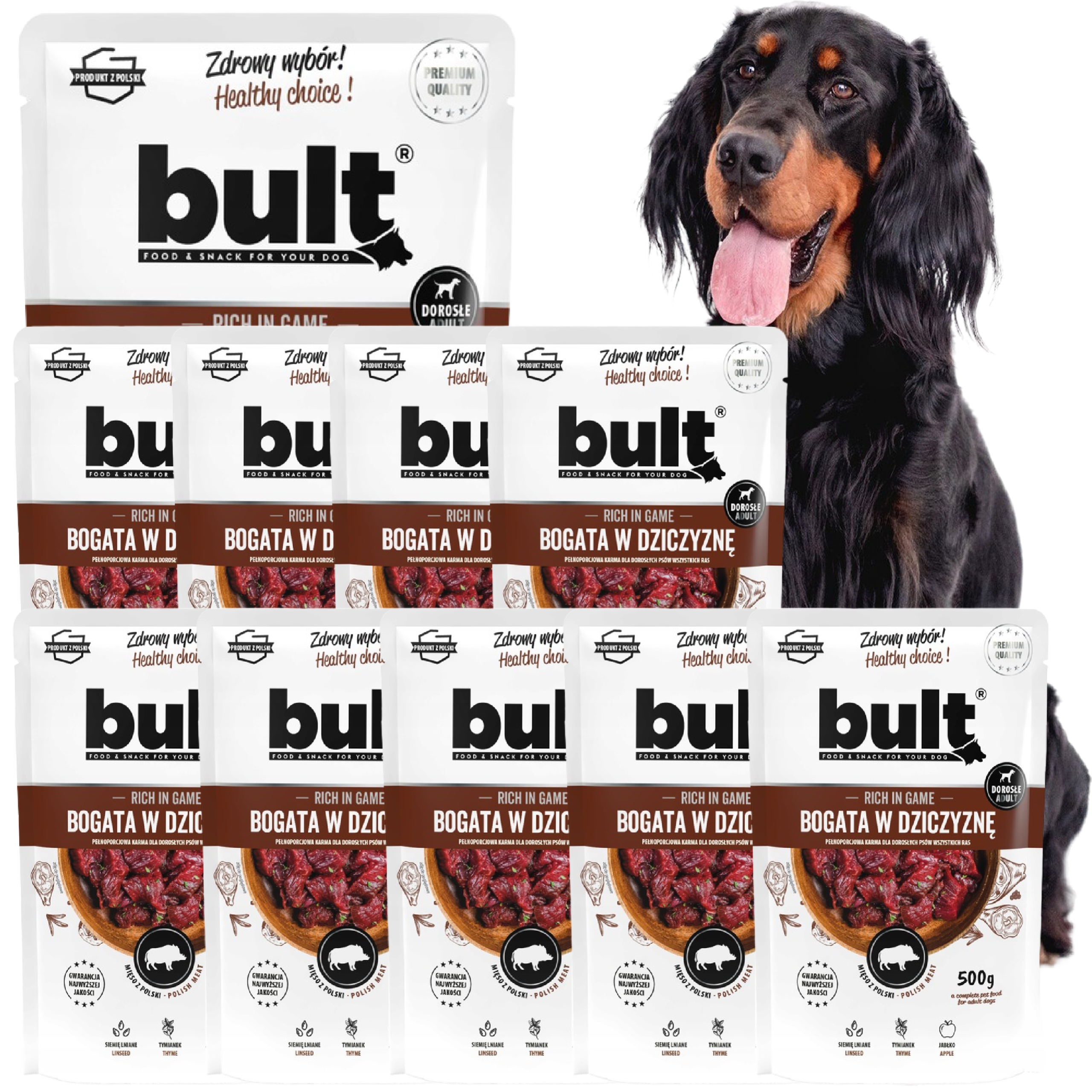 Levně Bult Sáček Mletý Bohatý Na Zvěřinu 500G 10 Ks.