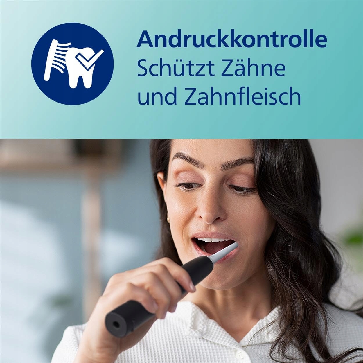 PHILIPS Sonicare 3100 Szczoteczka Soniczna Czarna Z Etui I Timerem — miniatura 4