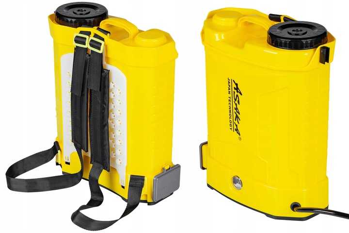 OPRYSKIWACZ SPRYSKIWACZ PLECAKOWY AKUMULATOROWY ELEKTRYCZNY ROZPYLACZ Marka Grune