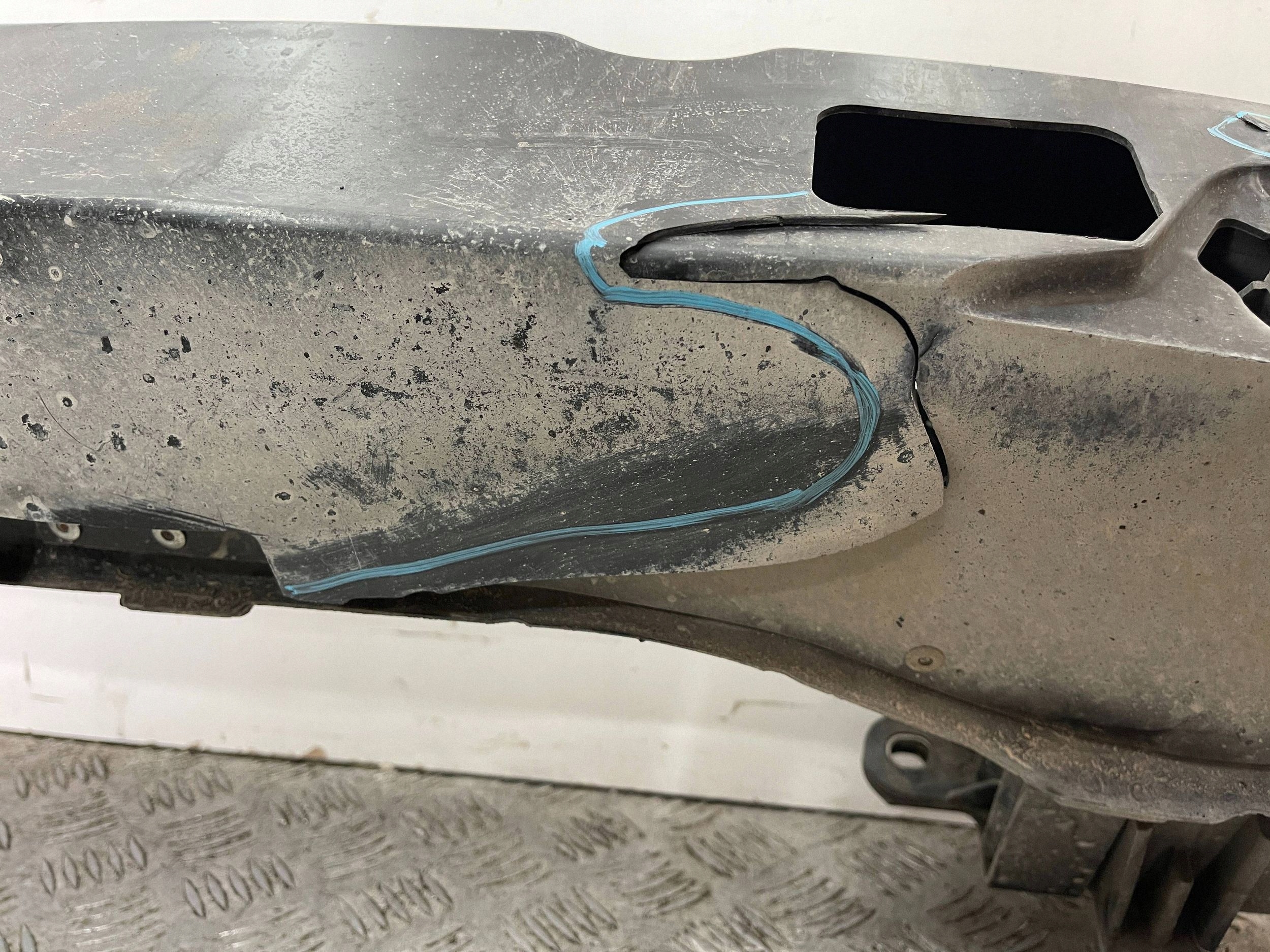 bumper support rear part rear FIAT TIPO II 2 15- KOMBI