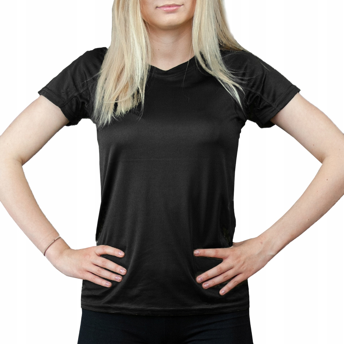 KOSZULKA DO BIEGANIA TERMOAKTYWNA fitness damska Kolekcja CA0408C02