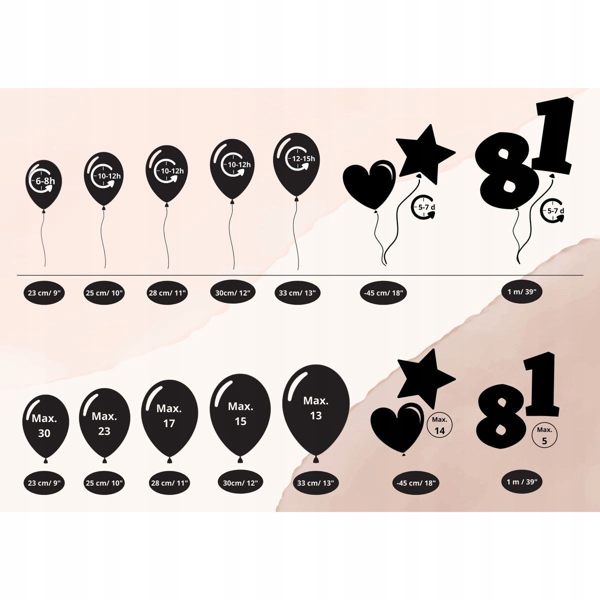 Hélium 50 léggömbhöz Márka Epee