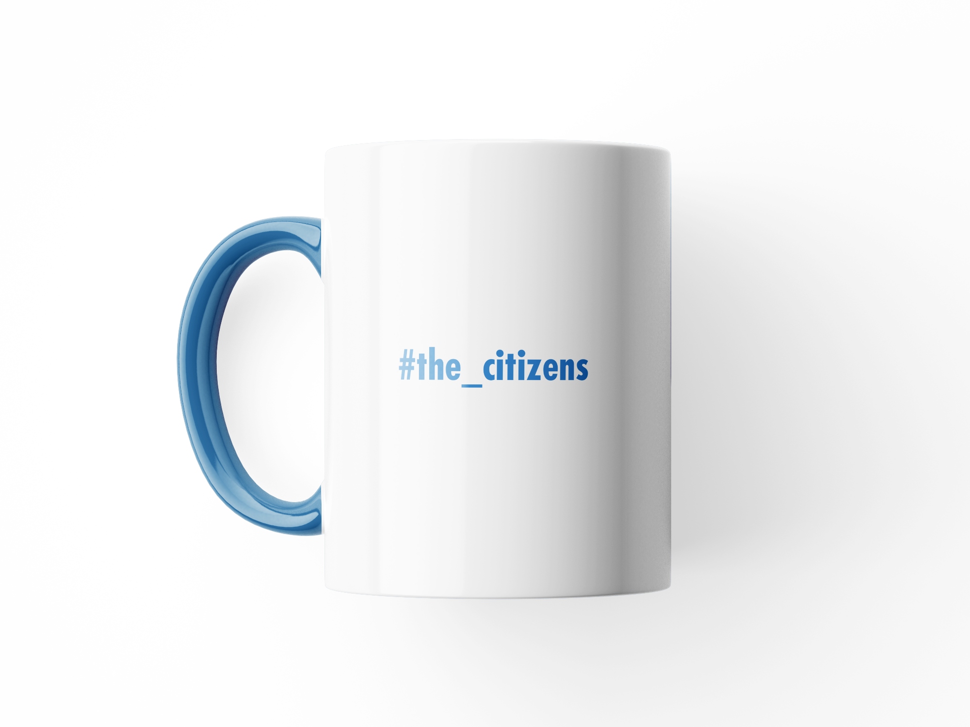 Kubek z nadrukiem Manchester City upominek Marka inna