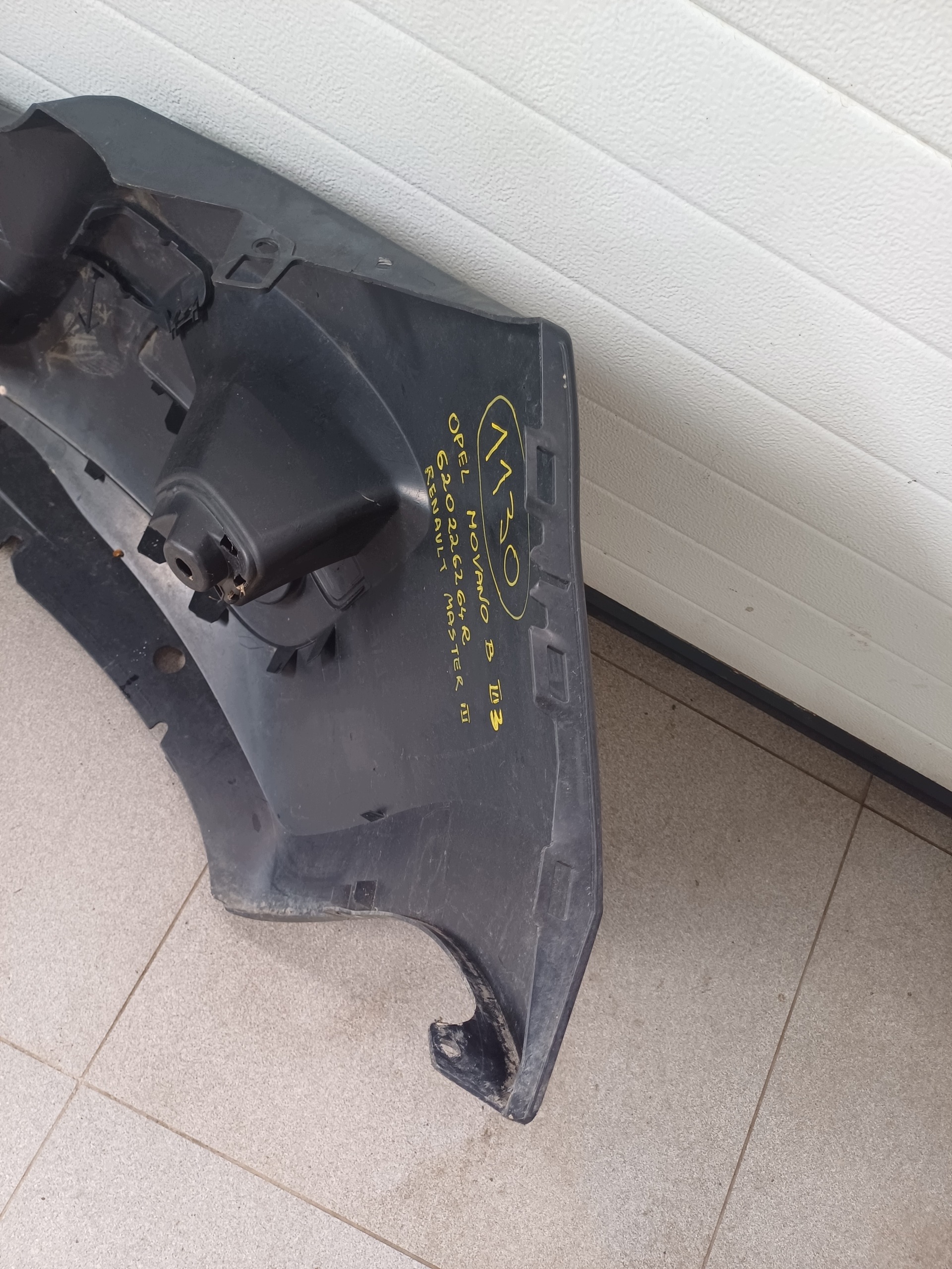 bumper front front RENAULT MASTER III 3 OPEL MOVANO B 620226264R