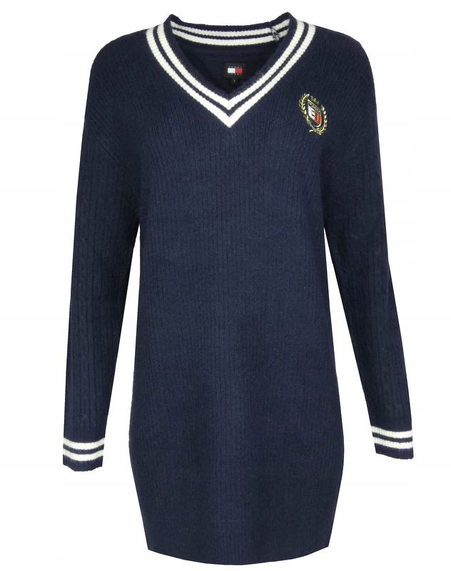 Tommy Jeans šaty tmavě modrá, M