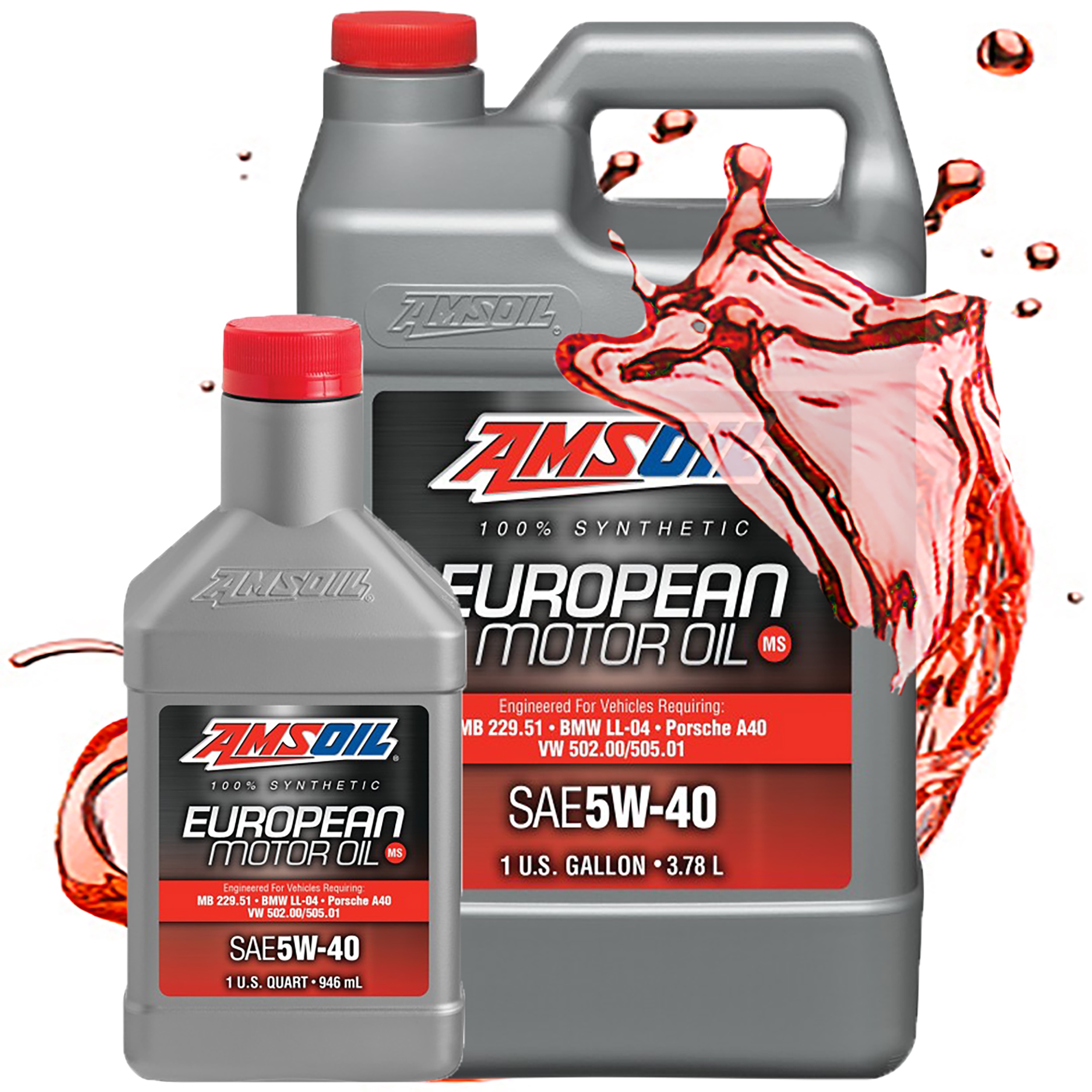 Syntetický Motorový Olej Amsoil 5V40 European Motor Oil C3 Dpf Afl 4,78 L