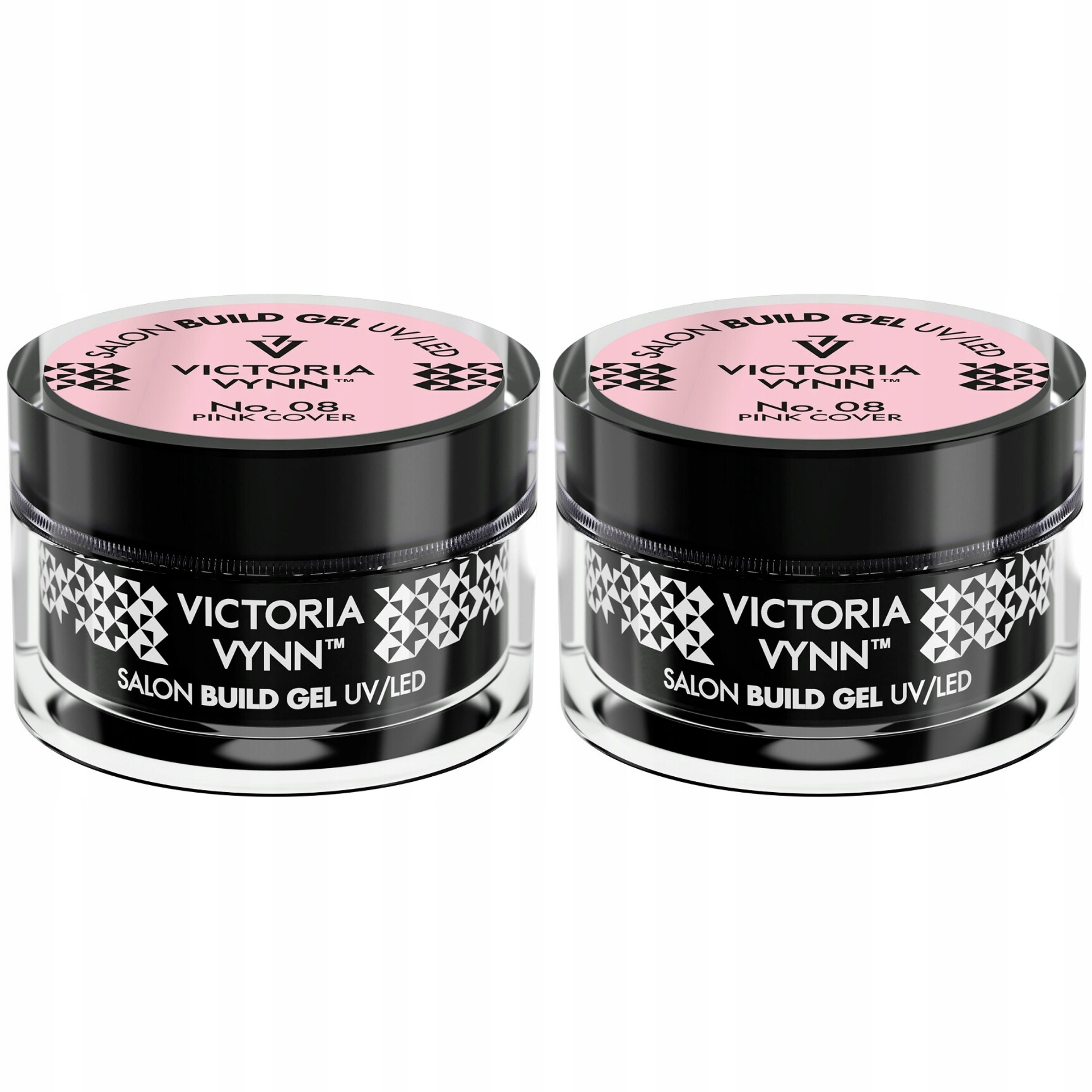 2 x Victoria Vynn Build Gel 08 Pink Cover Stavební gel