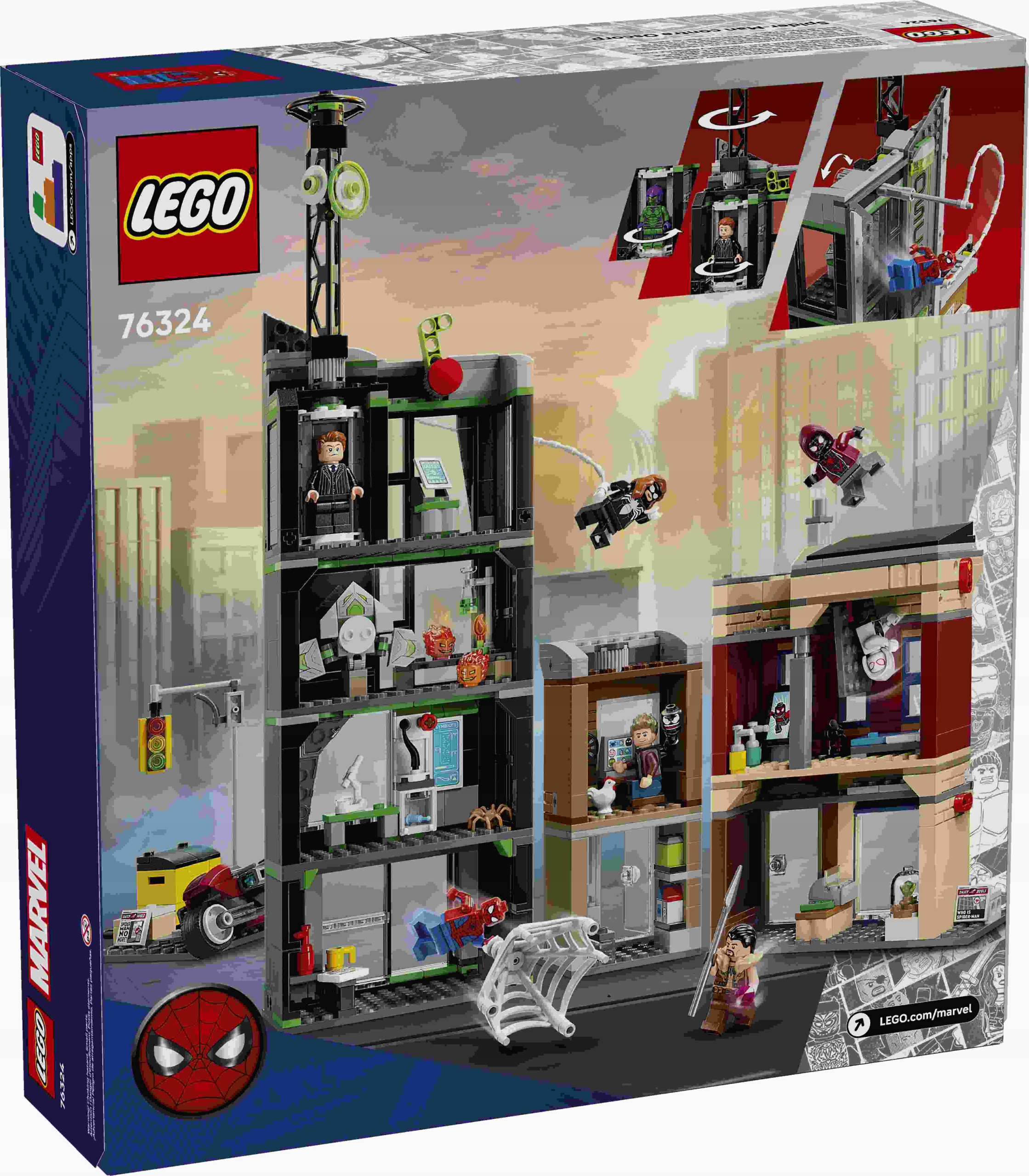 Lego Heroes Spider-Man a Oscorp 76324