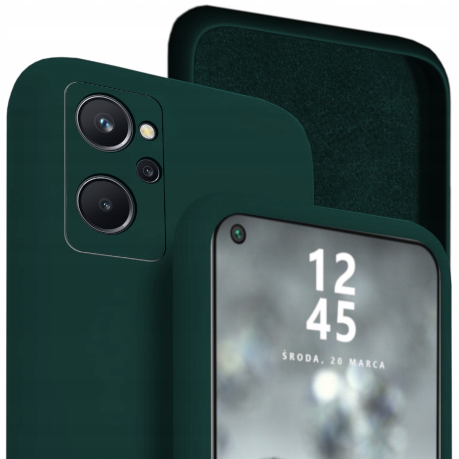 

Etui Case Silicon Liquid Do Realme 9I Szkło