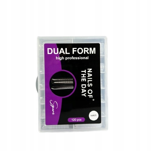 Horní formy Nails Of The Day Dual Form Square Type 5 130ks