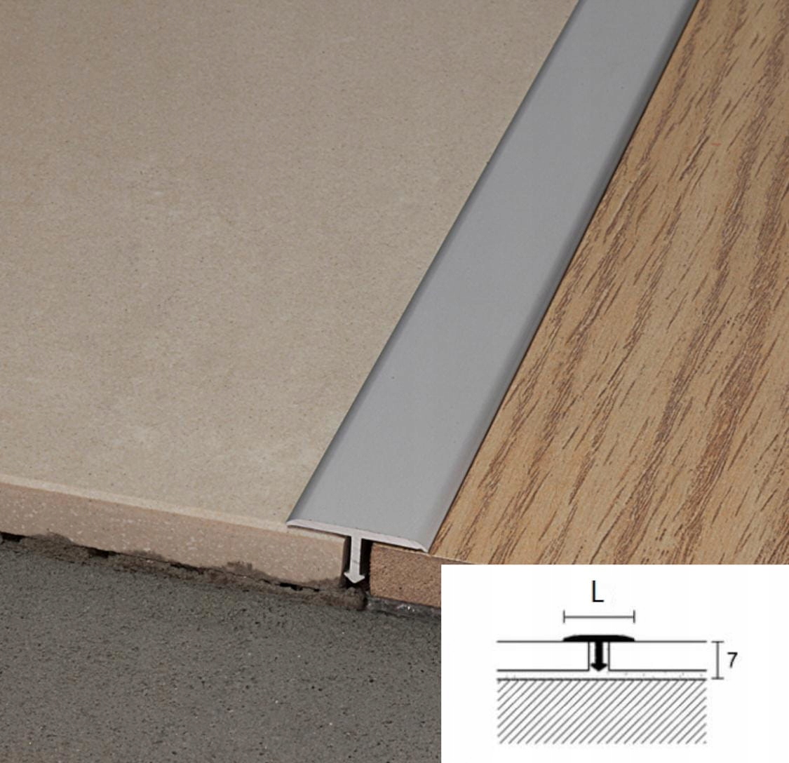 Profil Projoint T Anodowany srebrny 99/T/ Listwa ł