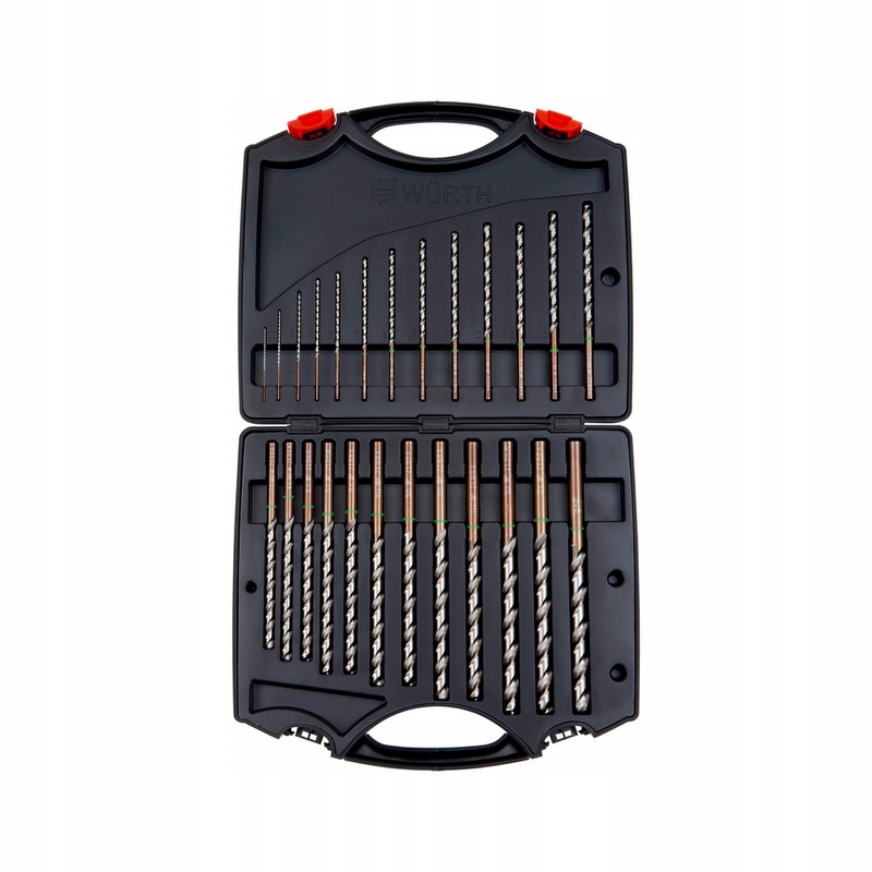Zestaw Wierteł Długich Hsco Din 340 25 szt. Würth 0626200004