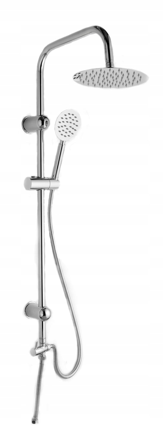 Sprchový set ZN2 chróm s dažďovou sprchou Gamma