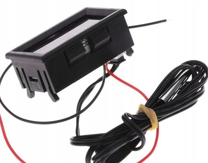 Elektroniczny Termometr LCD 12V od -50°C do +110°C jakar Kod producenta 12130