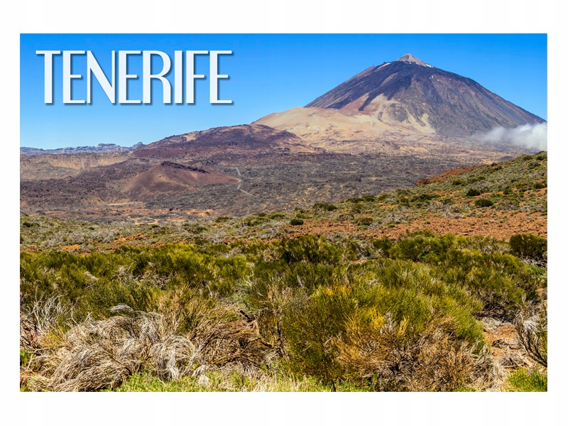

Teneryfa Park Narodowy Teide Magnes na lodówkę