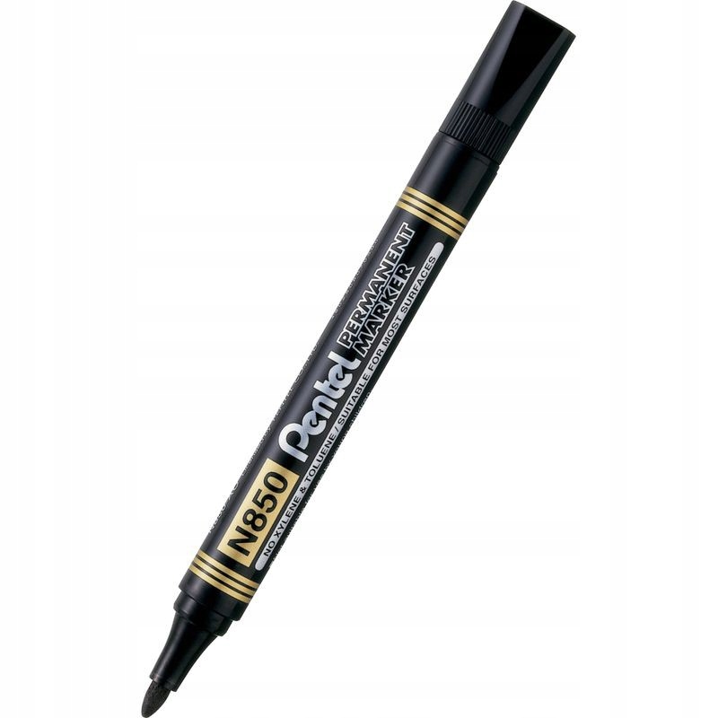 

Marker Permanentny Pentel N850 Okrągły Czarny