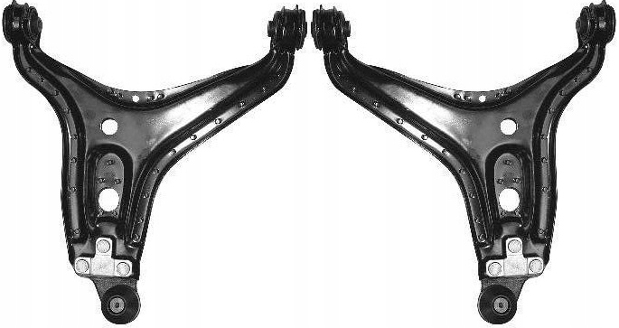 Audi 80 90 Ramena Přední Náprava Pravá Levá Komplet