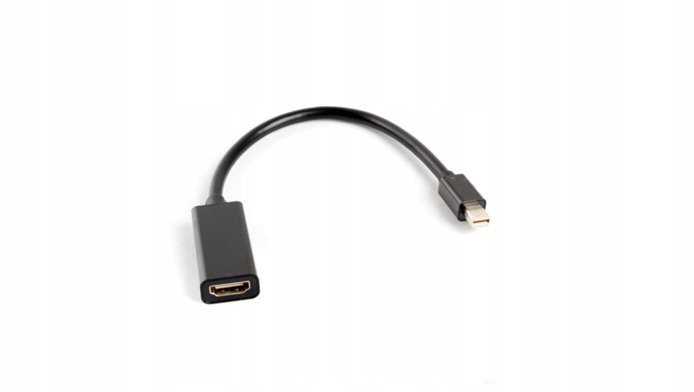 Adapter Lanberg Mini DisplayPort M - Hdmi F 0,20m-Zdjęcie-0