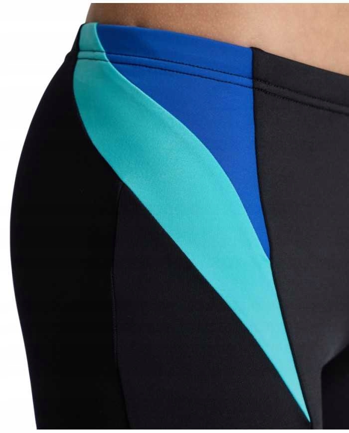 Bokserki Kąpielowe Męskie Arena Swim Short Panel Black Royal Water 38 Model 005912