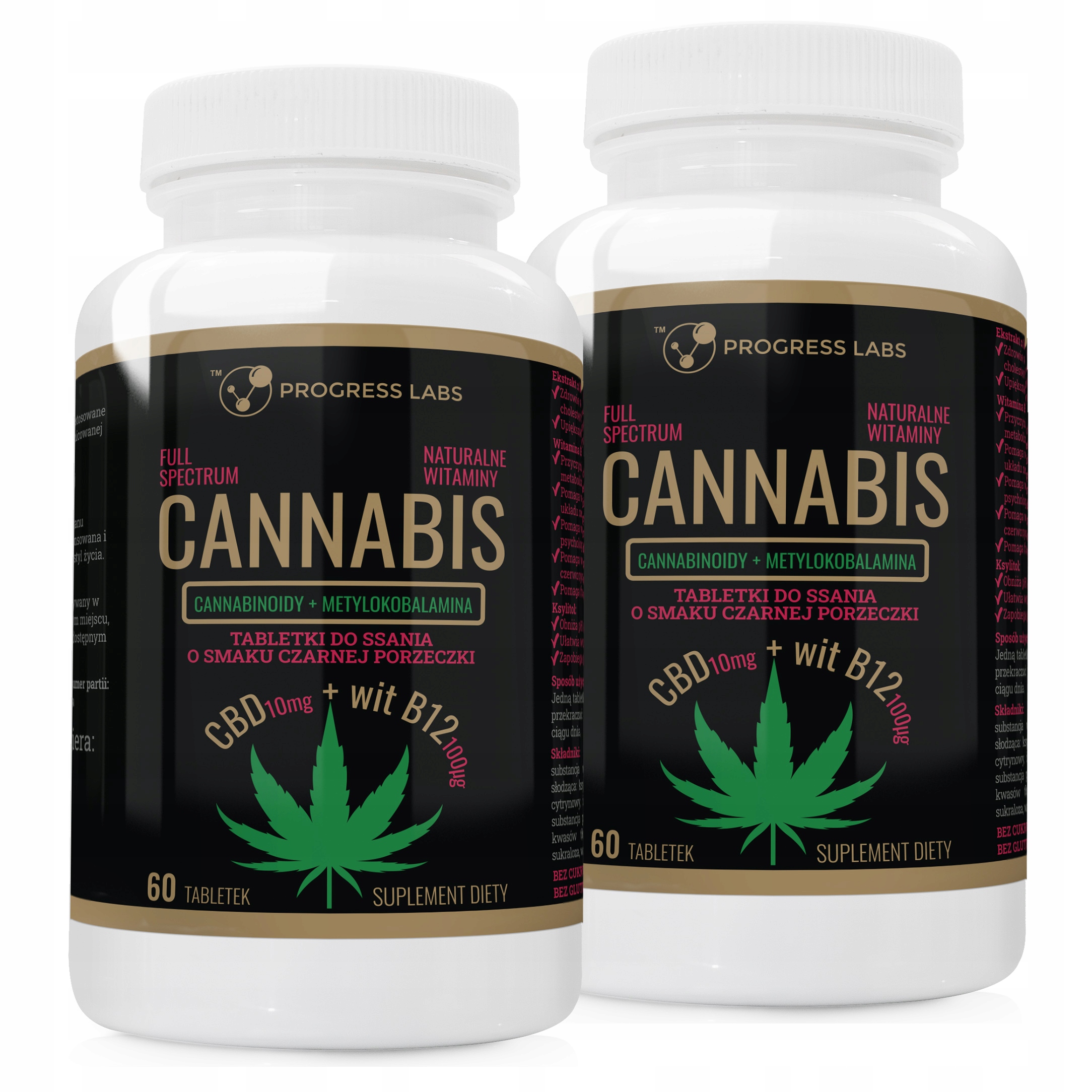 

Cbd 10mg Witamina B12 Metylowana Full Spec 2x60t