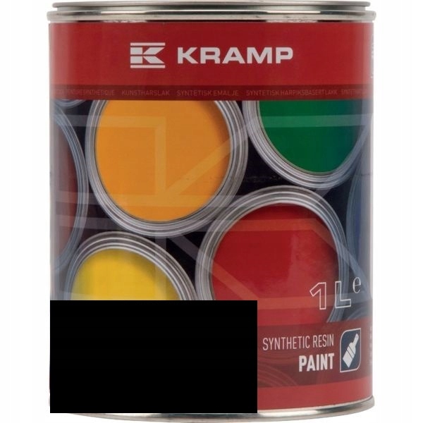 

Lakier, farba czarny głęboki, czarna Ral 9005, 1L