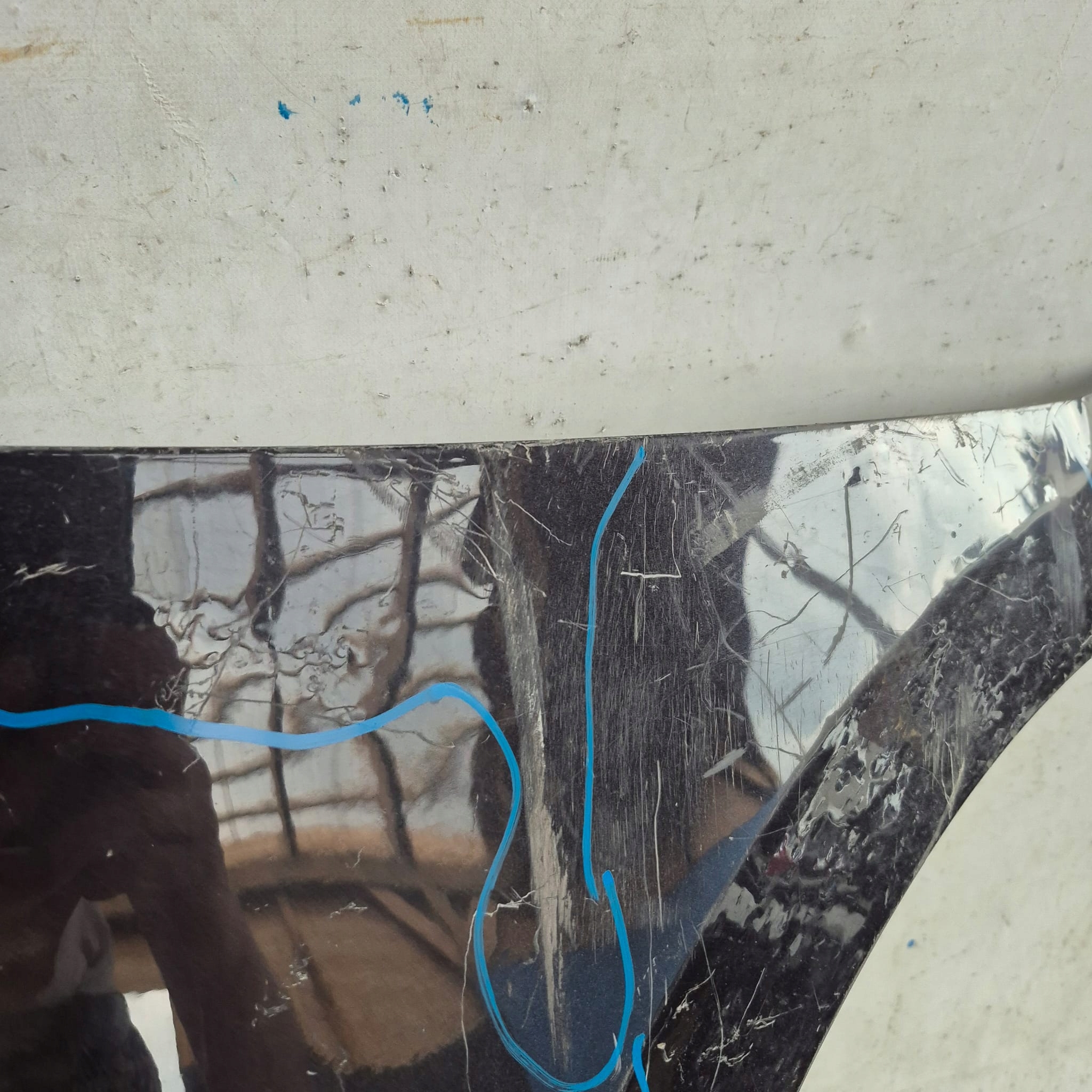 VW GOLF SPORTSVAN 14-20 fender front front left