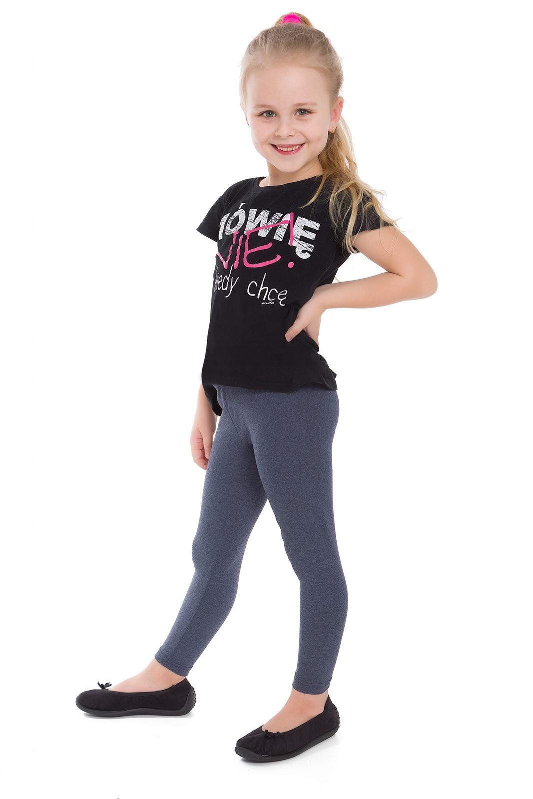 LEGGINSY DZIECIĘCE WYGODNE BAWEŁNIANE GETRY 104