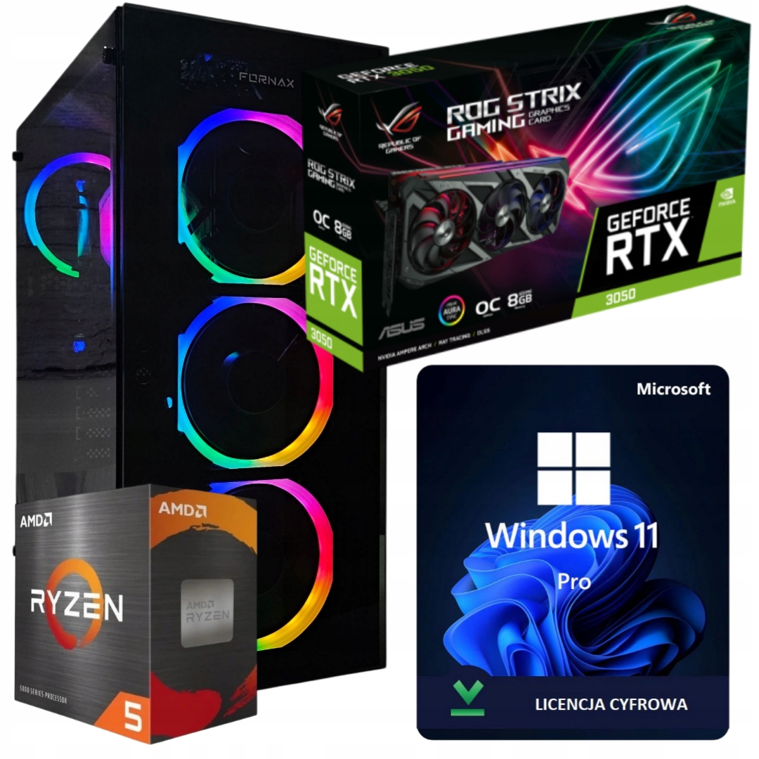 Sada Gamer Master Ryzen 5 32GB Ssd M.2 1TB Rtx 3050 6GB