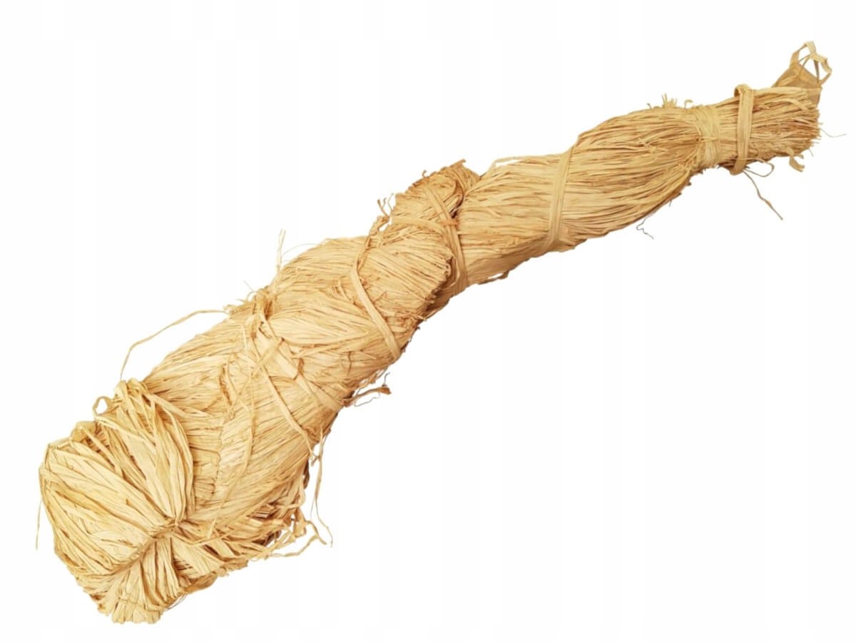 

Naturalna rafia wstążka sianko susz sznurek 1 kg