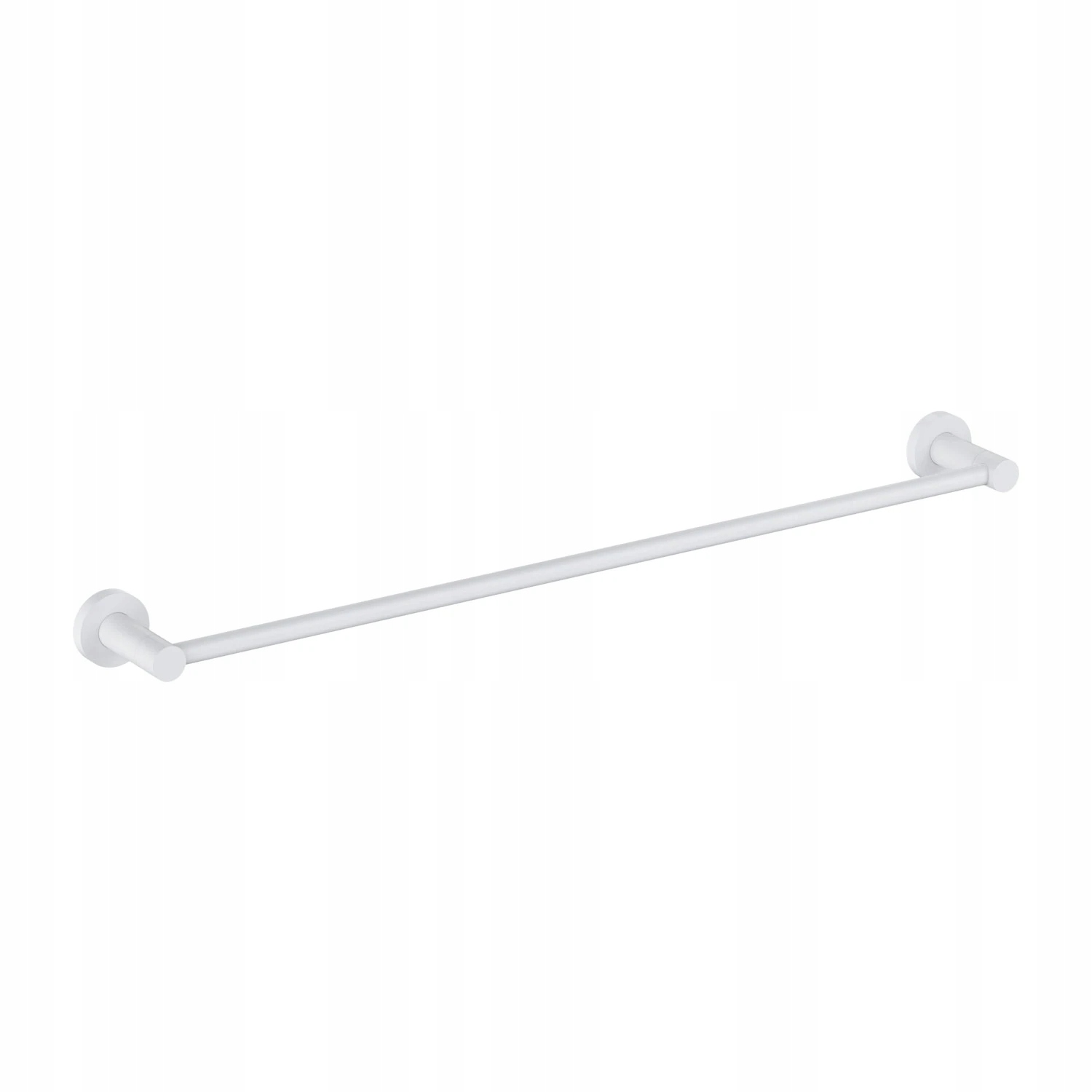 Vešiak Na Uterák Biely Matný 60 CM Mosadz Omnires