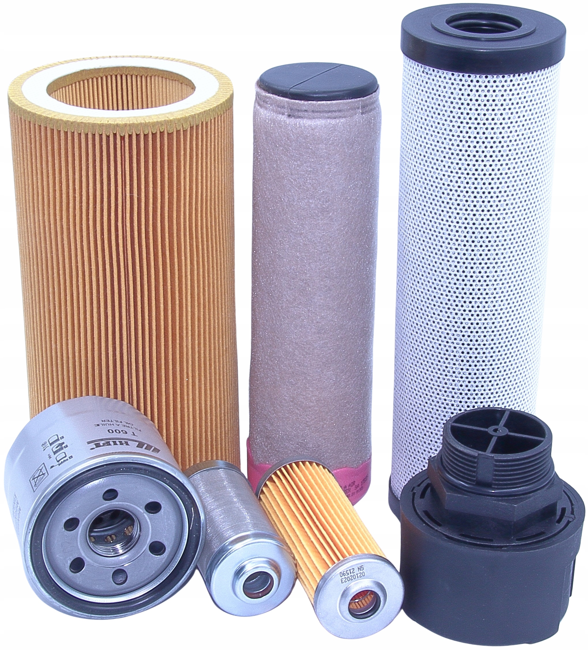 Filtry Wacker Neuson 1001 – mininabíječka, sada.