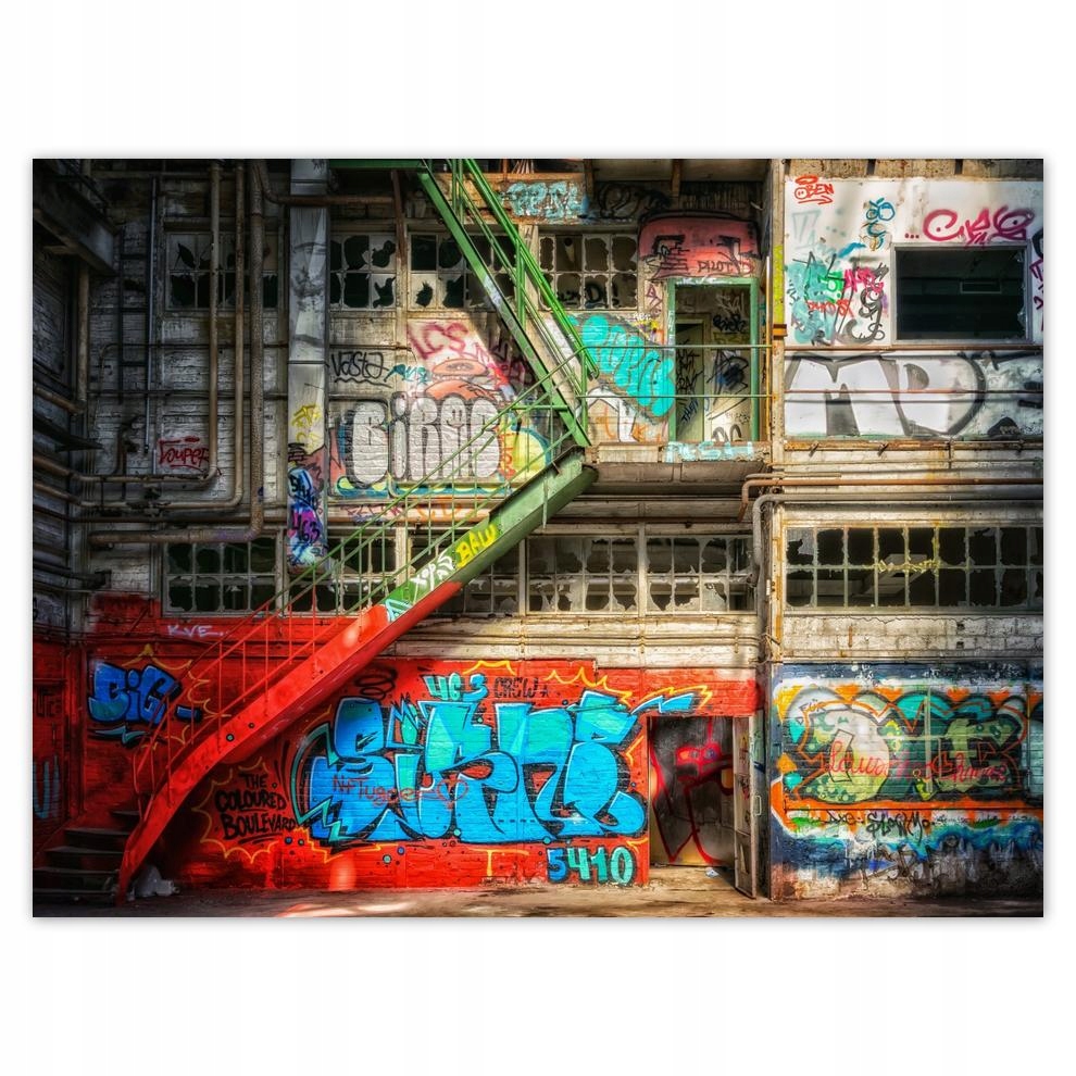 

Plakat 40x30 Graffiti Sztuka uliczna