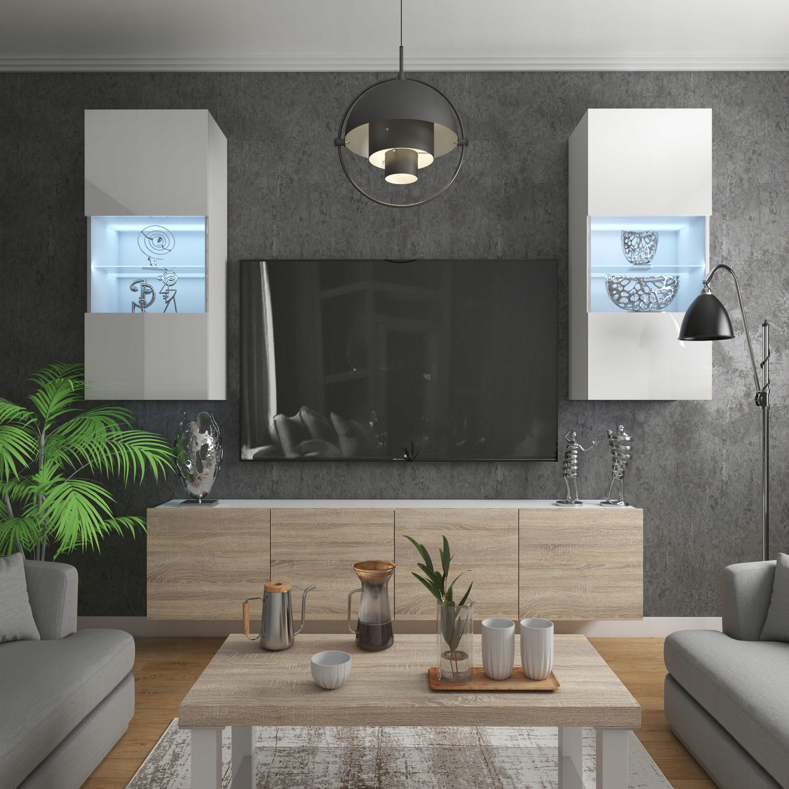 Meblościanka Meble Pokojowe do salonu pokoju