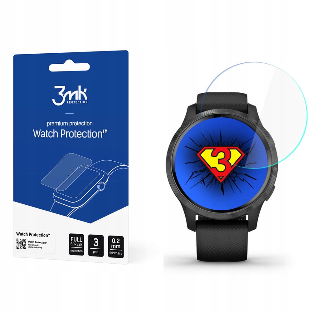 

Ochrona na ekran smartwatcha do Garmin Venu 2s 3mk