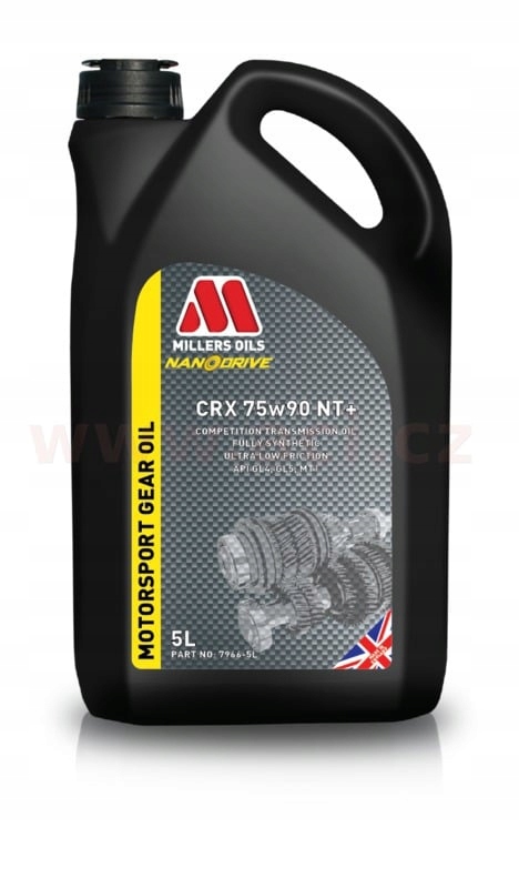 Millers Oils Crx 75W-90 Nt+ plne syntetický olej, pre synchrónne aj sekven