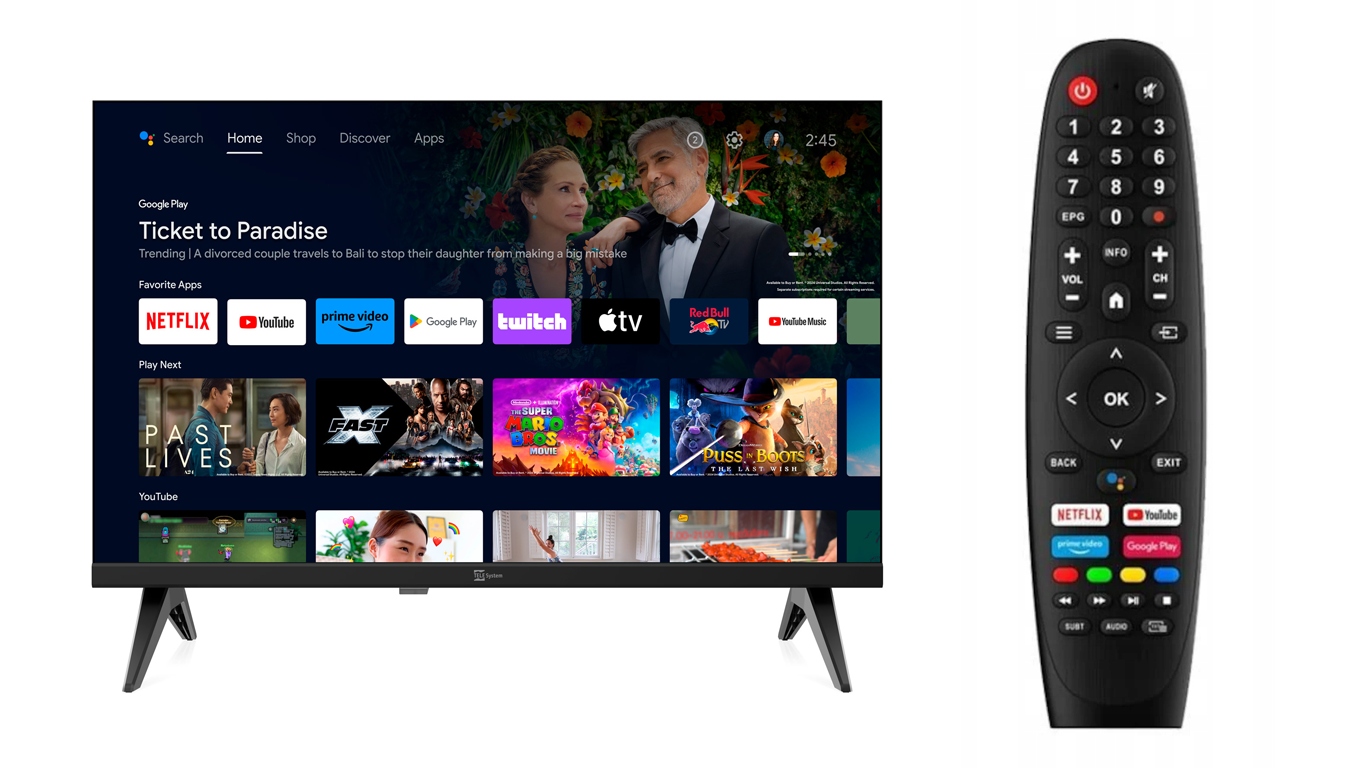 Telewizor 22" Smart Tv Led Tele System SMART22FHD SMG14 12V Travel Kamper